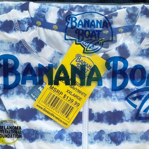 Banana Boat NEW with Tags Women’s Swim Coverup Medium UV 50+ Sun Protection - Picture 4 of 8